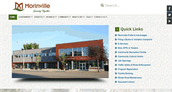 Desktop Screenshot of morinville.ca